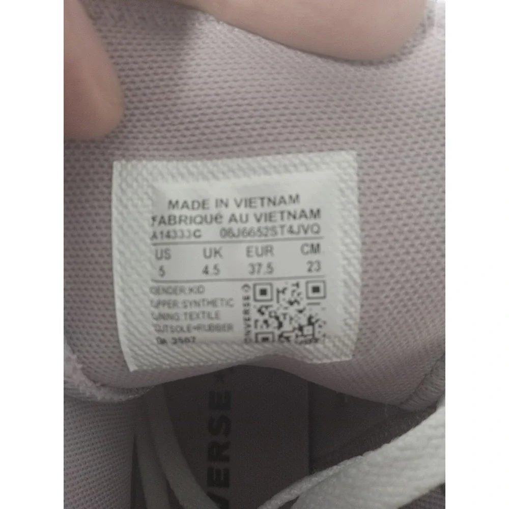 Converse All Star High‎ Top Sneakers - Altitude Lilac size 5 Kid